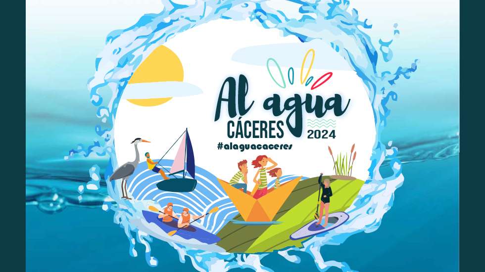 Programa de actividades acuáticas 'Al agua Cáceres 2024' en la provincia de Cáceres