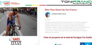 Titan Desert Toni Franco Fundacion Gaes