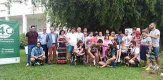 Respiro de Plena inclusión Extremadura en la Rucab con Fundación CB
