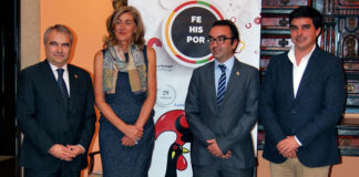 El Ayuntamiento de Badajoz presenta la edición de este año de Fehispor en Lisboa