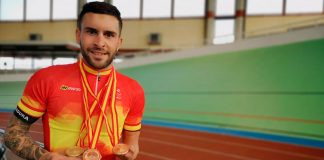 Rubén Tanco se proclama campeón de España de ciclismo adaptado en la modalidad de Scracth