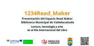 Valdelacalzada celebra el Día Internacional del Libro con la presentación del 'Espacio Read Maker'