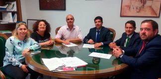 El Ayuntamiento de Zafra y Feafes Salud Mental Zafra firman un convenio con Fundación Mapfre