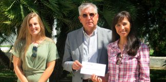 Ibercaja y Fundación CB entregan la recaudación de 'Canta chef' a Zooterapia Extremadura