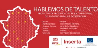 El programa ‘Hablemos de talento’ de Fundación ONCE analiza el mercado de trabajo en las zonas rurales de Extremadura