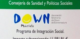 Down Mérida comienza dos programas de integración y promoción de las personas con discapacidad financiados por el Sepad