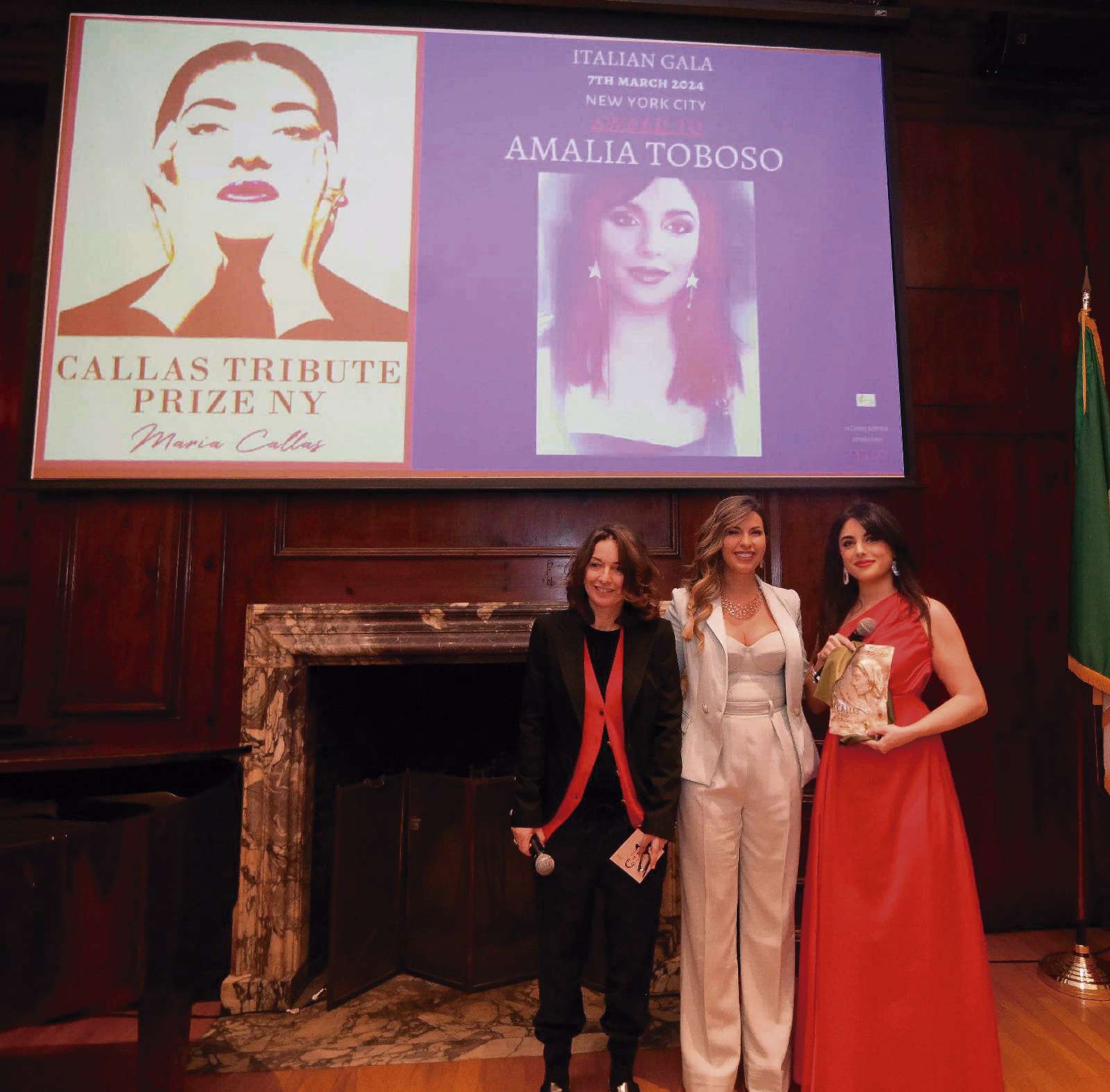 Entrega del Premio Maria Callas. Foto: Cedida