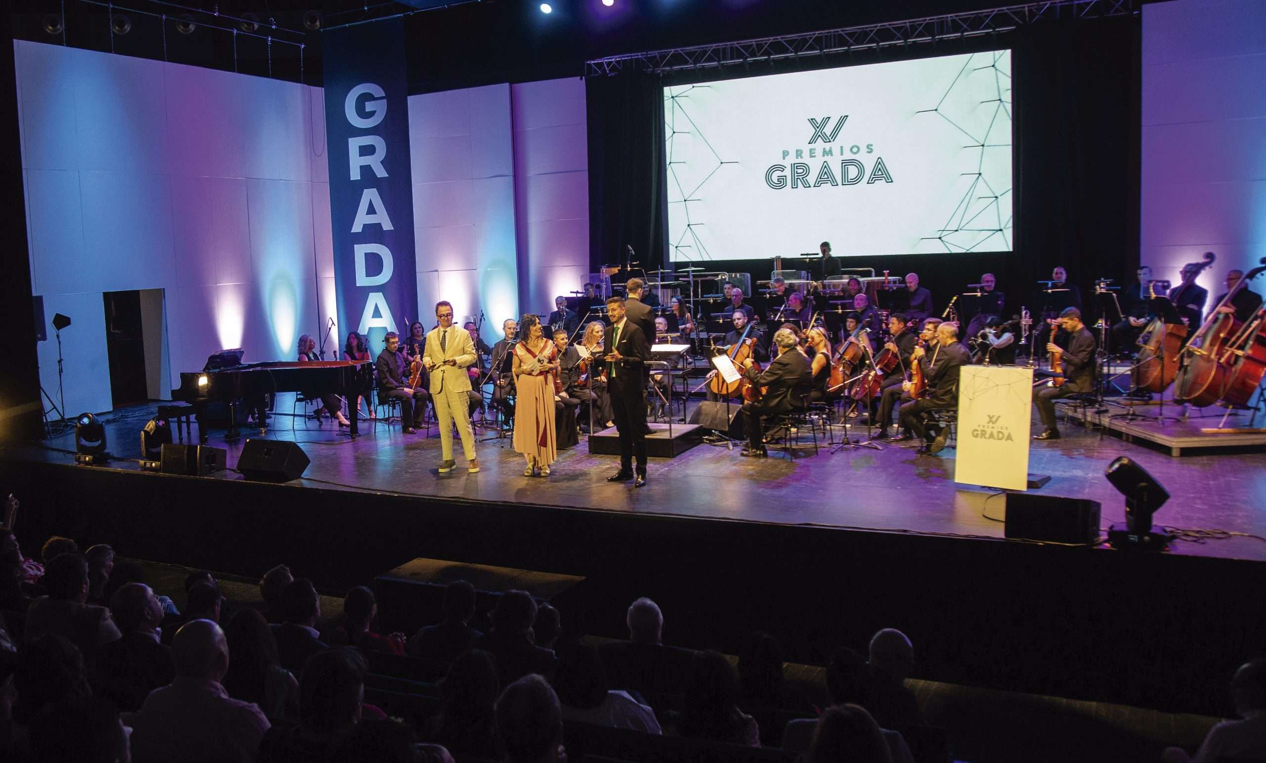 Premios Grada 2024. Presentadores, actuaciones y regiduría