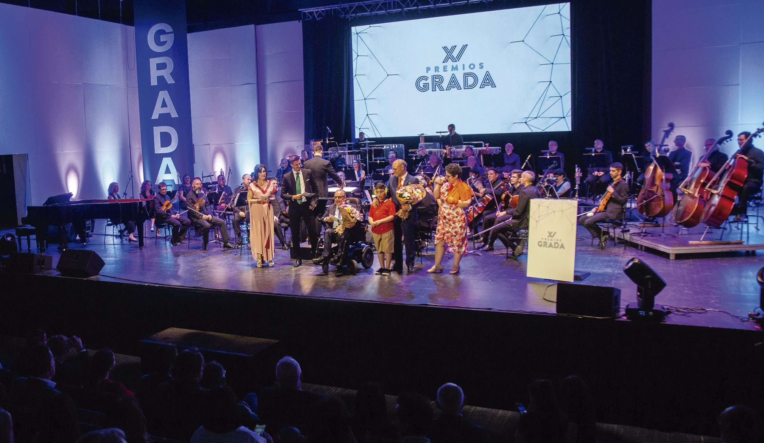 Premios Grada 2024. Presentadores, actuaciones y regiduría