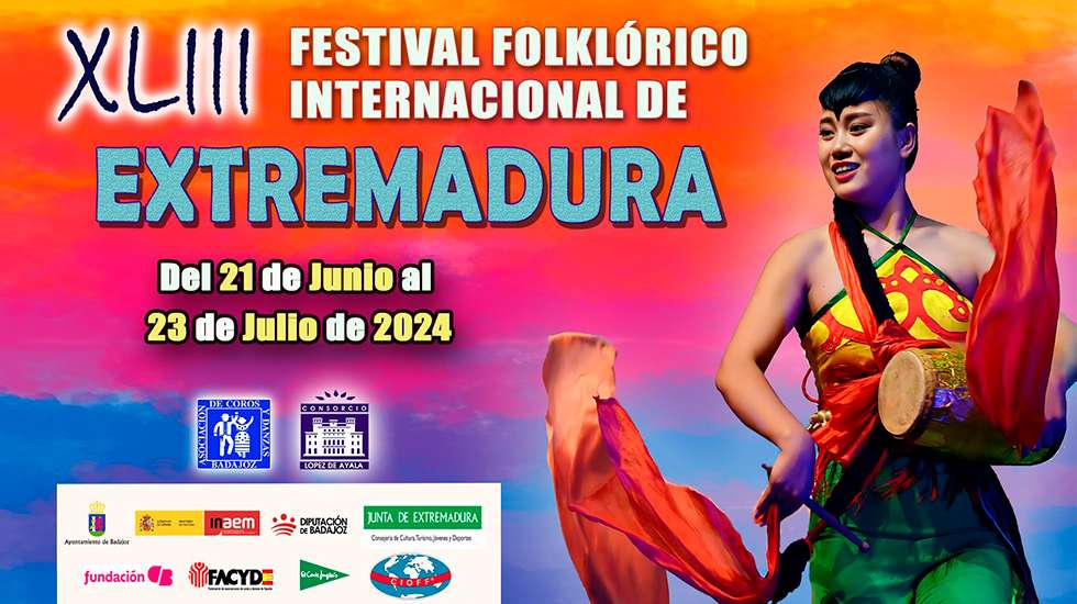 Festival Folklórico de Extremadura 2024 en Badajoz