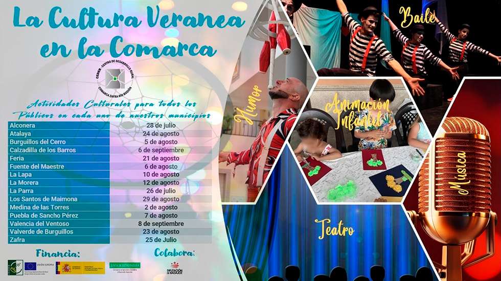 Programa de ocio 'La cultura veranea en la comarca Zafra-Río Bodión' 2024