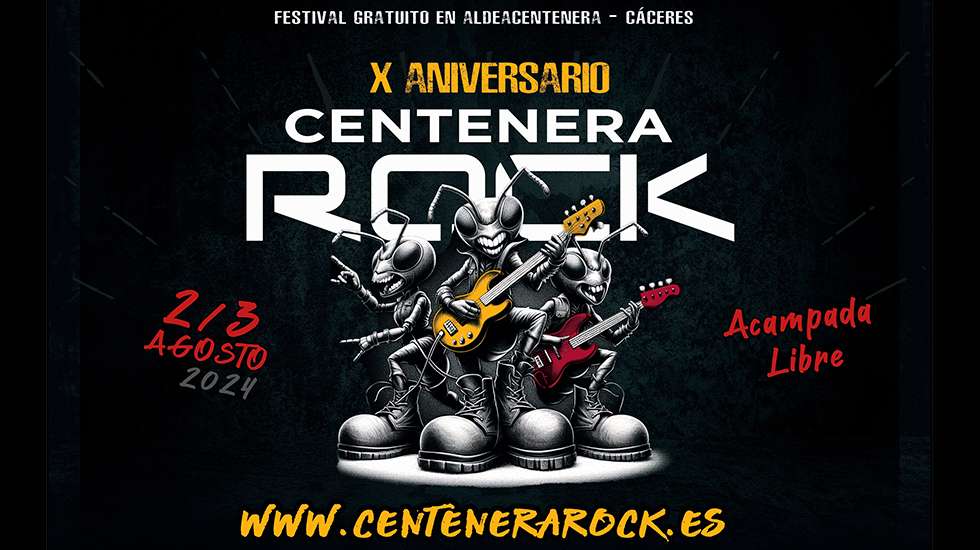 X Centenera Rock en Aldeacentenera