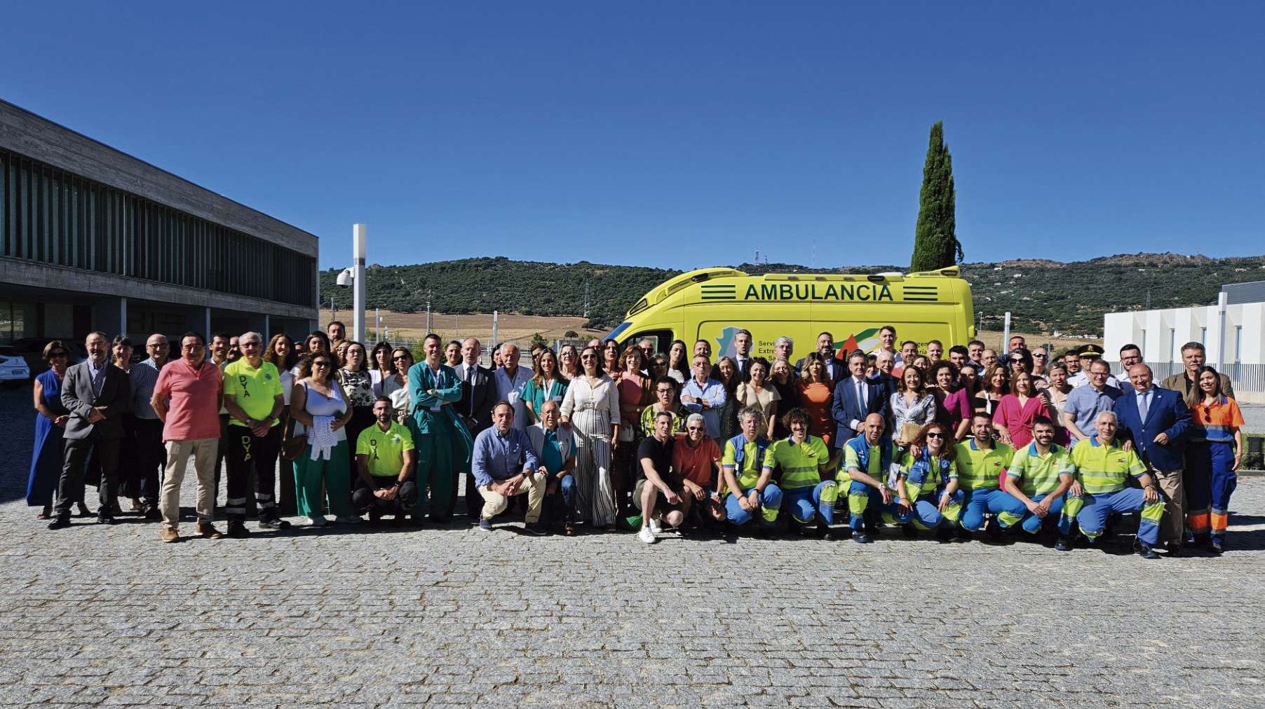 La Unidad Medicalizada de Emergencias 112 de Cáceres cumple 25 años